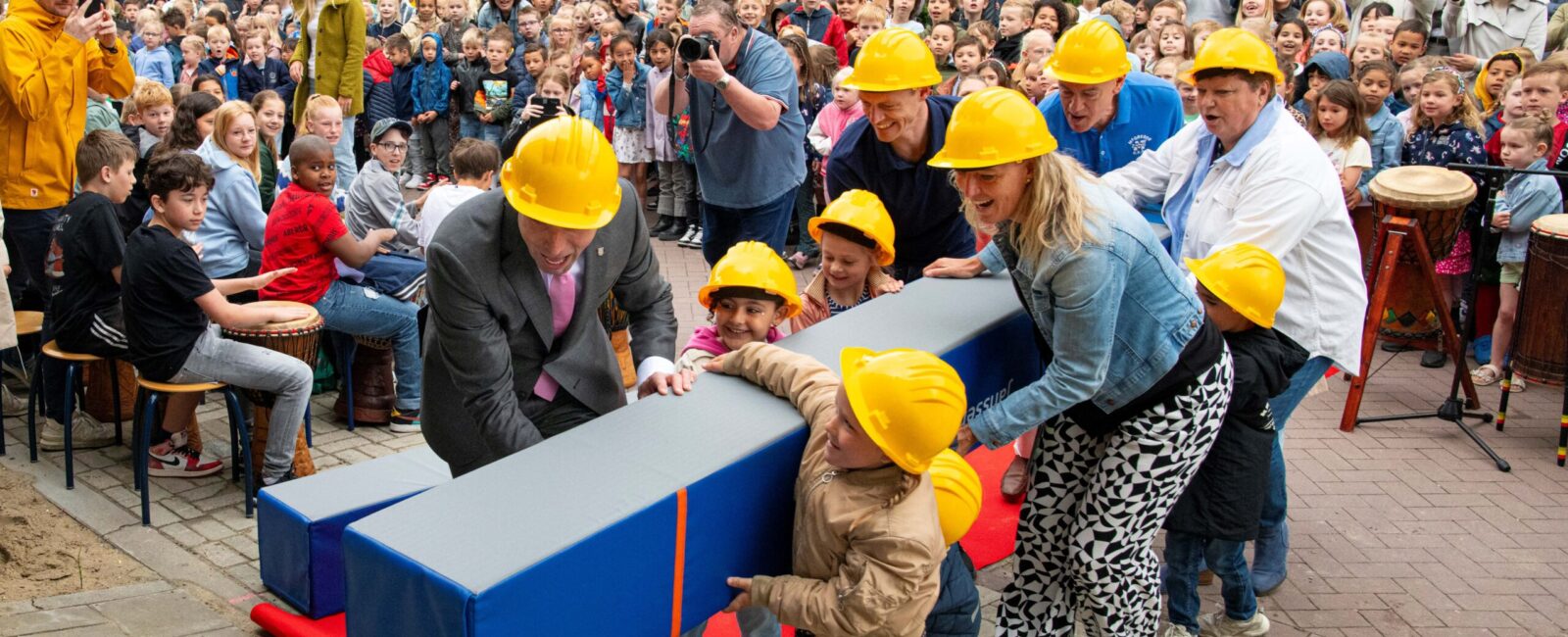Openingshandeling kindcentrum Vroonermeer door Fotostudio Wick Natzijl