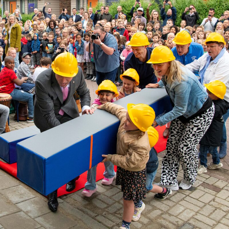 Openingshandeling kindcentrum Vroonermeer door Fotostudio Wick Natzijl